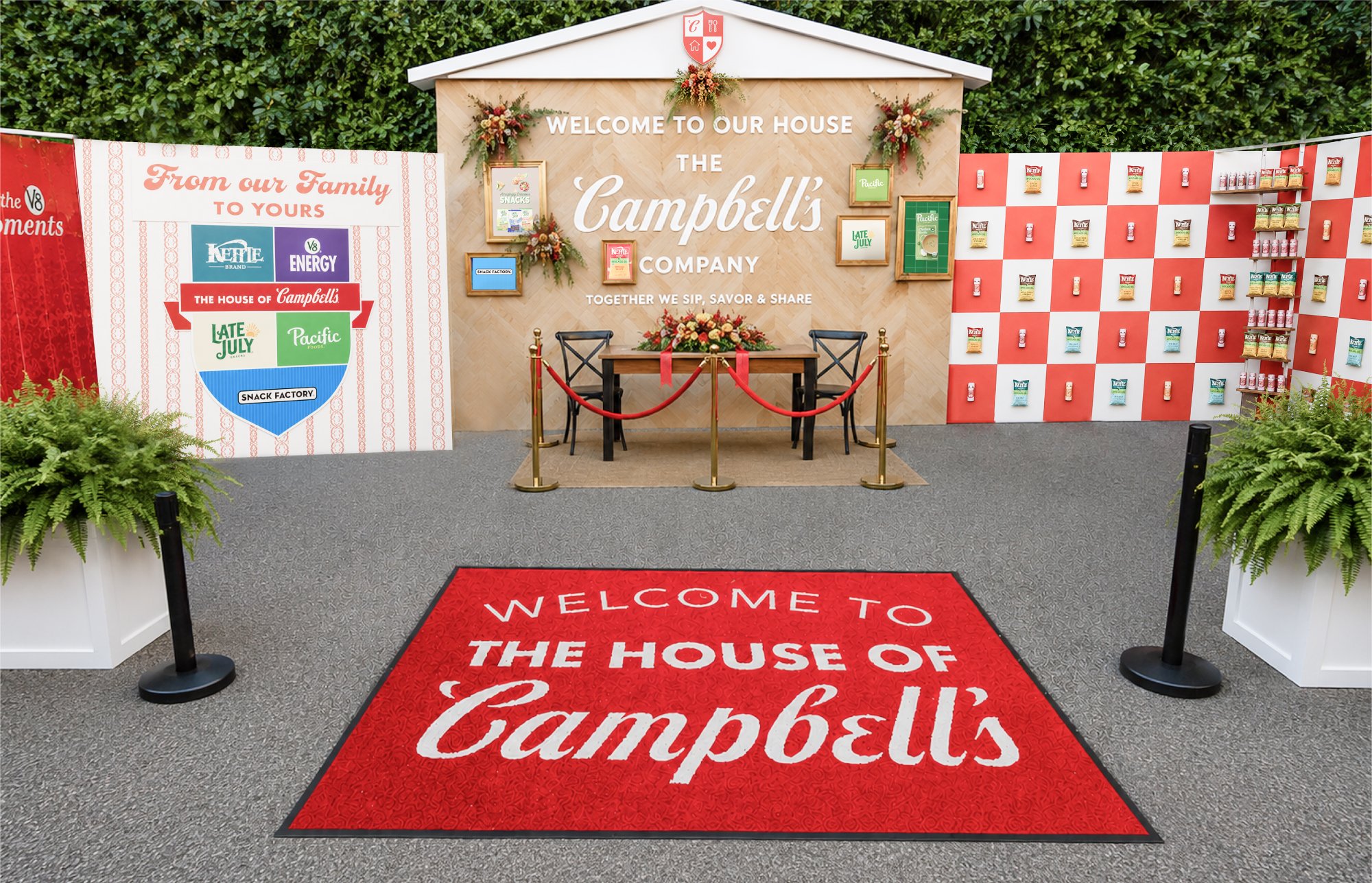 The House of Campbell&rsquo;s festival activation