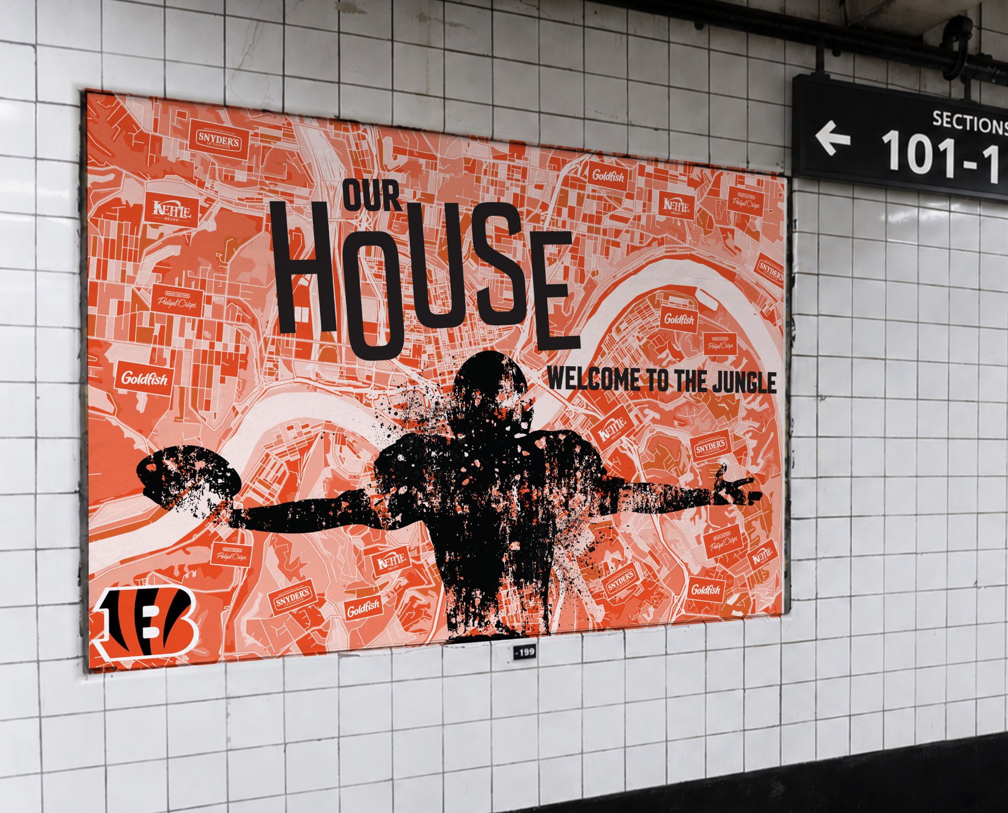 The House of Campbell&rsquo;s Cincinnati Bengals game day activation