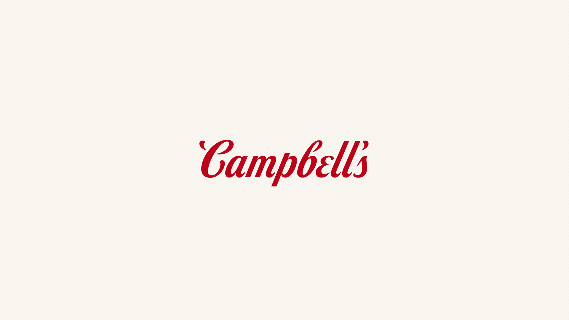 The House of Campbell&rsquo;s brand mark, Savor the Moment
