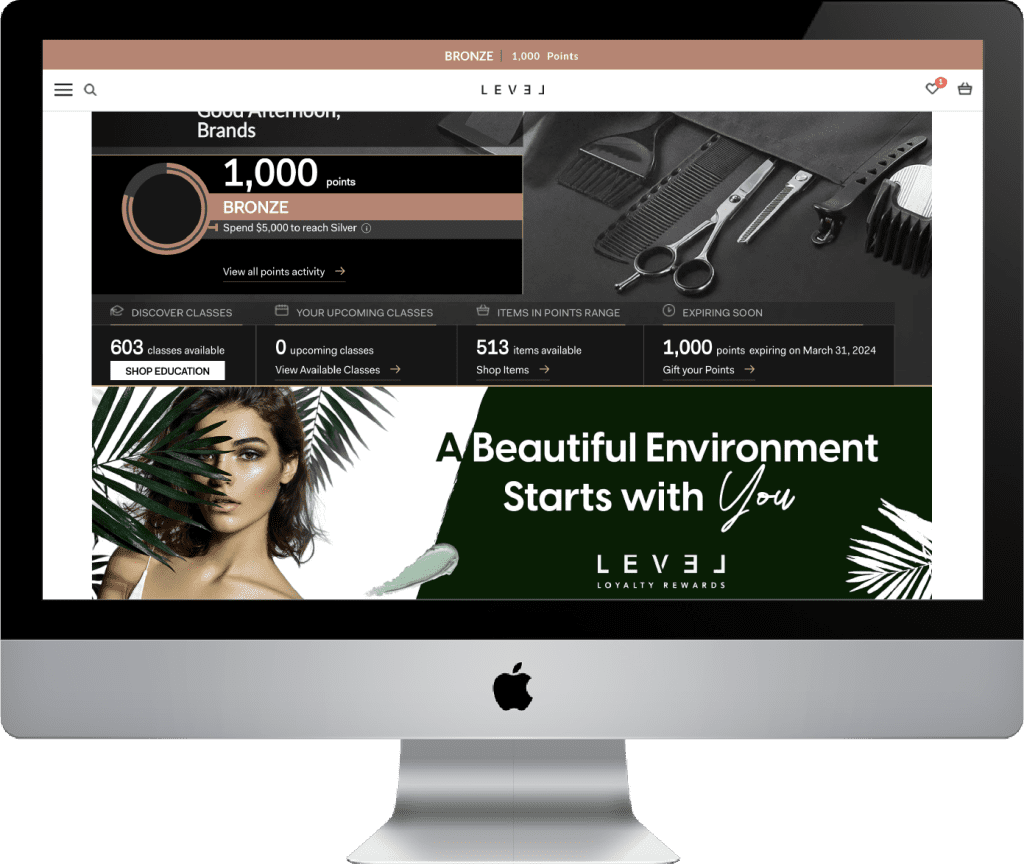 L’Oréal LEVEL Loyalty Rewards fenbury